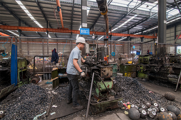 邵武网架配件-螺栓球加工车间