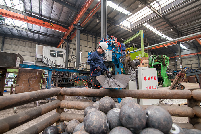 邵武网架配件-螺栓球加工车间